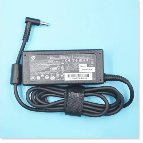 🔜 Sạc laptop HP 19.5V 2.31A 45W Chân Kim Xanh kèm dây nguồn