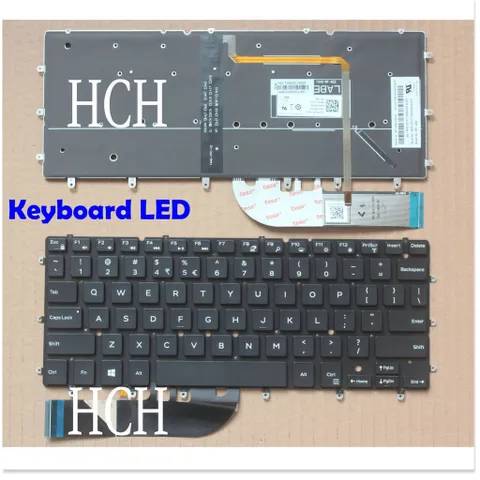 🔜 Phím Dell Vostro 14 V5468 V5471 Latitude 2 IN 1 3379 P75G P75G001 keyboard NEW