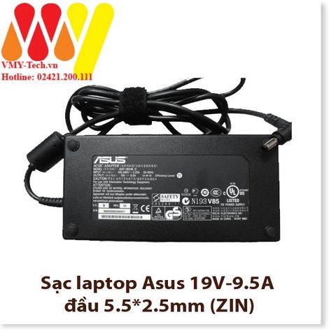 Sạc Laptop ASUS 180W 19V 9.5A cho G55 G75 G75VX G75VW-RH71 ADP-180HB - Chính Hãng, Bảo Hành 12 Tháng, Chất Lượng Cao