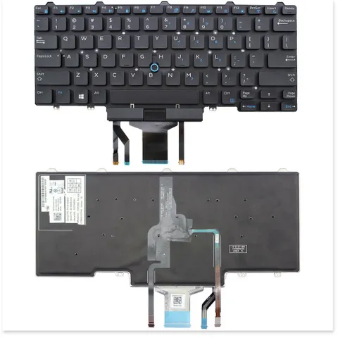 Phím DELL Latitude E5450 E7450 E5470 E7470 E7480 Có LED - Bàn Phím Laptop Chính Hãng, Bảo Hành 6 Tháng, Giá Tốt Nhất