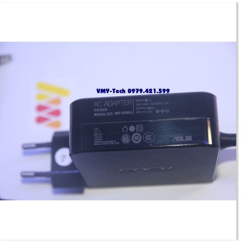 Sạc Laptop Asus 19V-3.42A 65W Chân Vuông - Sạc Thay Thế Chính Hãng, Bảo Hành 12 Tháng, Chất Lượng Đảm Bảo