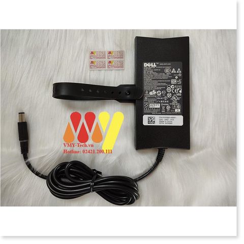 Sạc Laptop Dell 19.5V 4.62A (90W) Chính Hãng - Tương Thích E6320 E6420 E6430 E6520 E7440 3442 3543 - Bảo Hành 12 Tháng