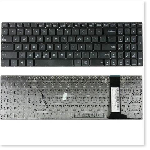 Bàn Phím Laptop Asus N56V N56VB N56VJ N56VM N56VZ - Phân Phối Chính Hãng, Bảo Hành 9 Tháng, Chất Lượng Cao, Màu Đen