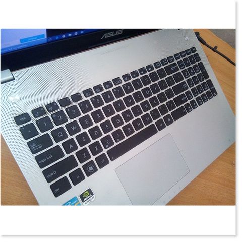 Bàn Phím Laptop Asus N56V N56VB N56VJ N56VM N56VZ - Phân Phối Chính Hãng, Bảo Hành 9 Tháng, Chất Lượng Cao, Màu Đen