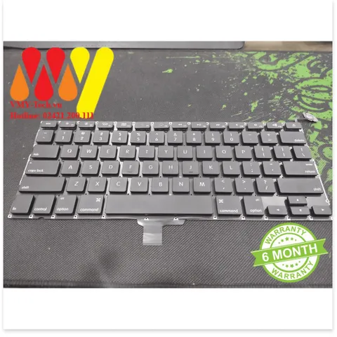 Bàn phím Macbook Pro 13″ A1278 2010 2011 2012 MB466 MB467 MB990 - Bảo hành 6 tháng, Phím chất lượng cao, Khách hàng hài lòng
