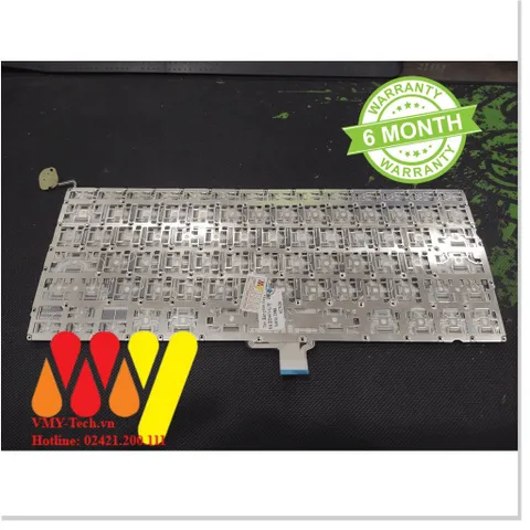 Bàn phím Macbook Pro 13″ A1278 2010 2011 2012 MB466 MB467 MB990 - Bảo hành 6 tháng, Phím chất lượng cao, Khách hàng hài lòng