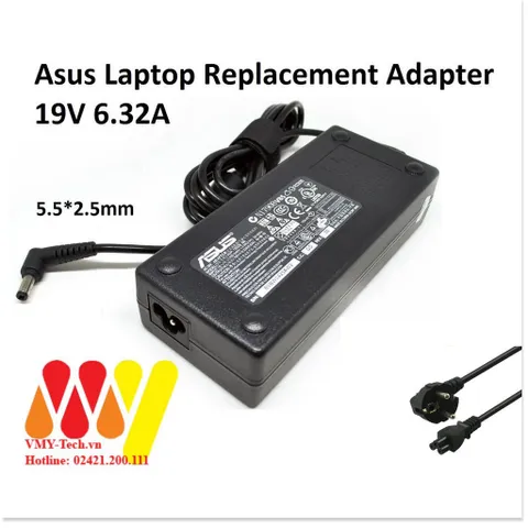 🔜 Sạc laptop ASUS 19V 6.32A 120W ROG FX504 GL502V GL752VW GL552VW N750 -A15-120P1A PA-1121-28