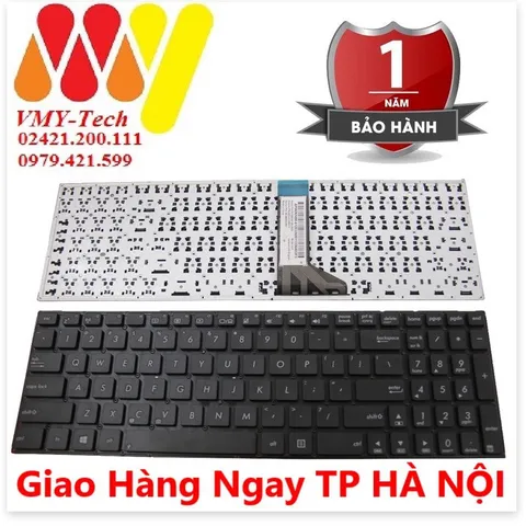 🔜 Bàn phím laptop Asus K501 K501L K501LB K501LX FL5500 FL5500L Keyboard NEW -Bảo hành 1 năm