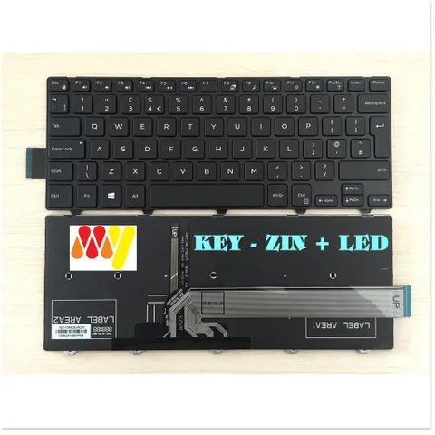🔜 Bàn phím laptop Dell Vostro 14 3000 3445 3446 3467 3468 3452 3459 3462 14-3446D-1328R 14-3446D-1328B
