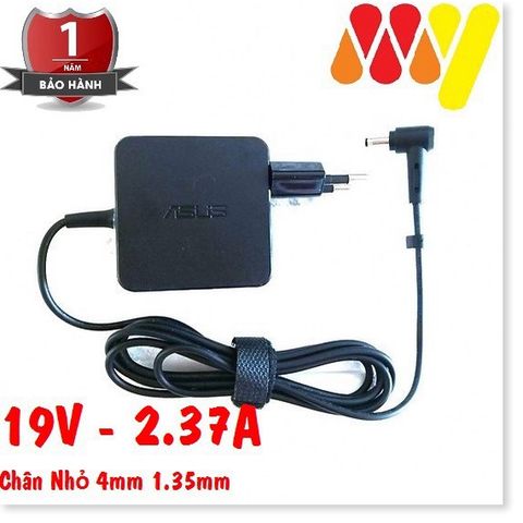 Sạc Laptop ASUS Vivobook S330UA, 19V 2.37A, Adapter Chính Hãng, Phụ Kiện Bảo Hành 18 Tháng - Sạc An Toàn, Chất Lượng Cao