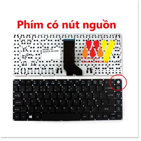 🔜 Bàn phím laptop Acer E5-474 E5-474G E5-475 E5-475G E5-422 E5-422G E5-432 E5-432G E5-452G E5-491G E5 473