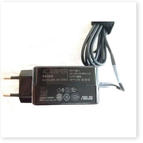 Sạc Laptop Asus X441U, X441NA, X441S - 33W, Chân thường, Bảo hành 18 tháng, Giá rẻ, Phụ kiện chính hãng
