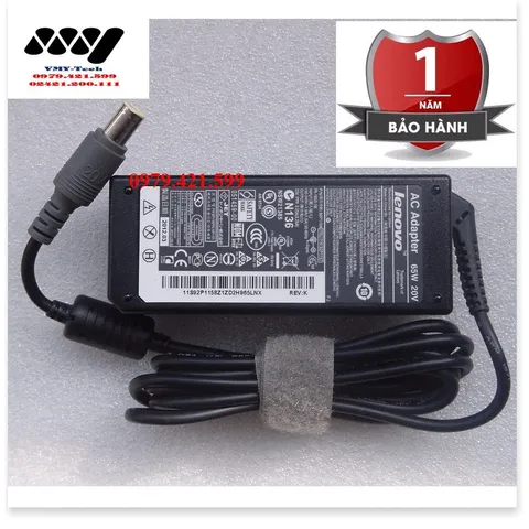 🔜 Sạc Adapter Lenovo 20V - 4.5A chân kim zin logo - Tặng Kèm dây nguồn - NEW