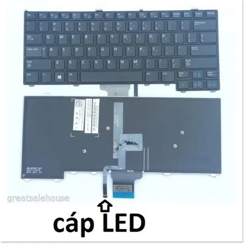 🔜 bàn phím dell Latitude 12 7000 E7240 E7420 E7440 7420 7240 7440