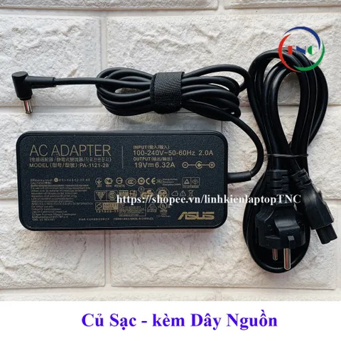 Sạc Laptop Asus Gaming FX505 - FX505G - FX505D - FX505DU - FX86F 19V 6.32A 120W đầu sạc 6.0mm*3.7mm PHỤ KIỆN LAPTOP
