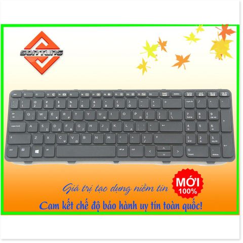 Bàn phím Laptop HP Probook 650 G1 655 G1 - Chuẩn US, Chất lượng Cao, Bảo Hành 09 Tháng, Thay Thế Dễ Dàng
