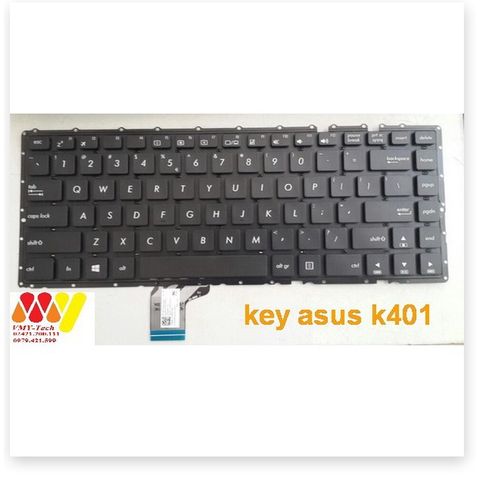 Bàn Phím Laptop Asus K401 K401L K401U K401LB K401UB K401UQ - Chính Hãng, Giá Tốt - Bảo Hành 9 Tháng 1 Đổi 1