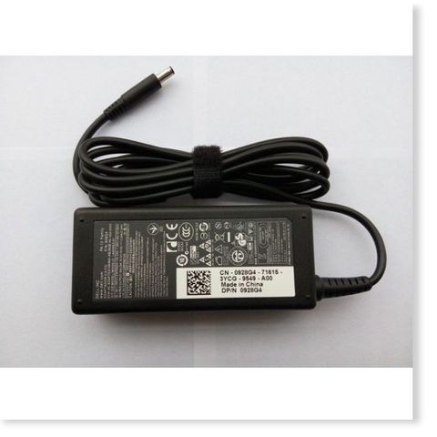 Sạc Laptop Chính Hãng Dell 19.5V 3.34A Chân Nhỏ - Tương Thích Inspiron, XPS, Vostro, Latitude - Bảo Hành 9 Tháng