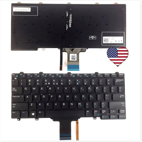 🔜 Bàn phím Laptop DELL latitude E7250 E7270 E5250 E5270 hàng nhập khẩu, thay thế