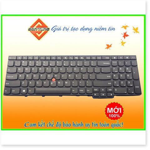 Bàn Phím Laptop Lenovo Thinkpad Edge E560 E560P E565 - Thay Thế Chất Lượng Cao, US Layout, Độ Nhạy Tốt, Bảo Hành 6 Tháng