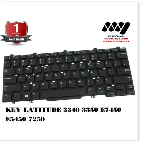 🔜 Bàn phím Dell Latitude 3340 3350 E3340 14 E5450 E7470