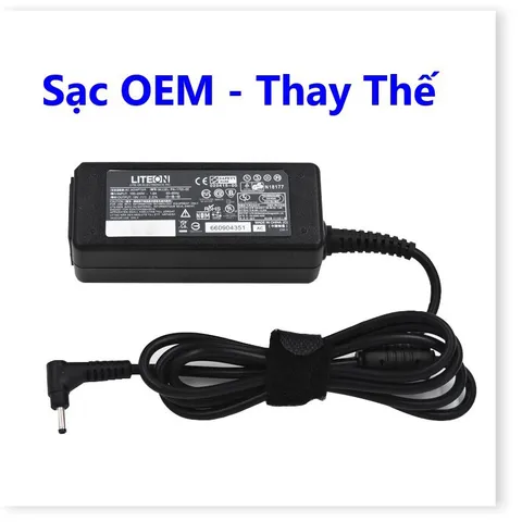 🔜 Sạc Adapter Laptop Acer 19V-2.37A 45W Chân Nhỏ (3.0mm*1.1mm)