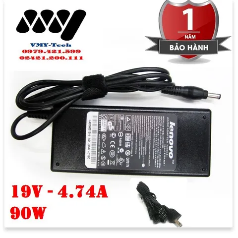 🔜 Sạc laptop Lenovo 19V - 4.74A - S400 S410 S410P Thinkpad - Kèm dây nguồn adapter - New