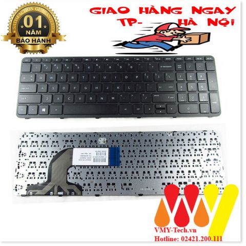 Bàn phím laptop HP 350 G1 G2 355 G2 - Linh kiện chính hãng 752928-001 758027-001 - Bảo hành 1 đổi 1, hàng mới 100%