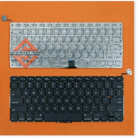 Bàn Phím Laptop MacBook Pro 13“ A1278 - Chuẩn US Layout, Chất Lượng Cao, Bảo Hành 9 Tháng, Thay Thế Dễ Dàng