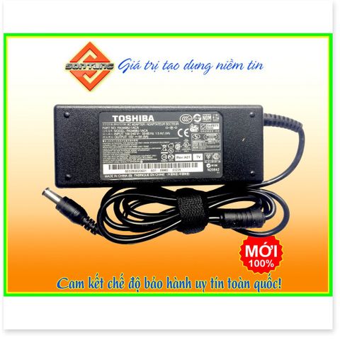Sạc Laptop Toshiba Satellite 15V-5A 6.3mm x 3mm - Dây Nguồn Chất Lượng - Bảo Hành 12 Tháng