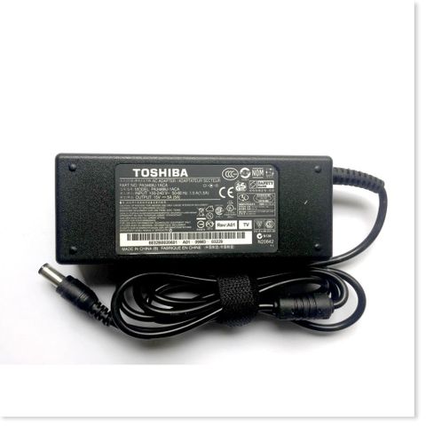 Sạc Laptop Toshiba Satellite 15V-5A 6.3mm x 3mm - Dây Nguồn Chất Lượng - Bảo Hành 12 Tháng
