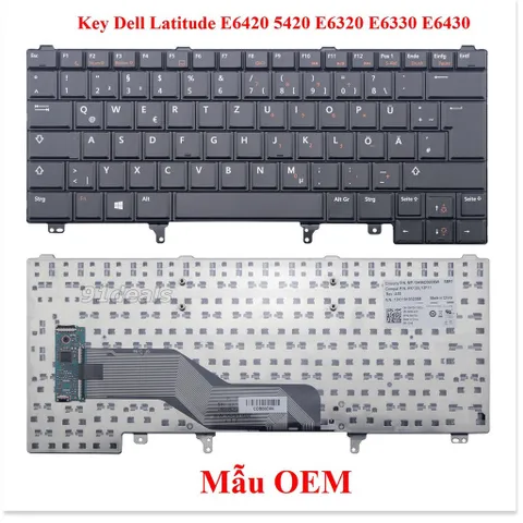 🔜 Bàn phím laptop Dell E6420 5420 E6320 E6330 E6430 latitude BH 9T