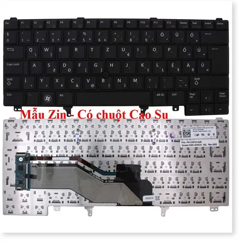 🔜 Bàn phím laptop Dell E6420 5420 E6320 E6330 E6430 latitude BH 9T