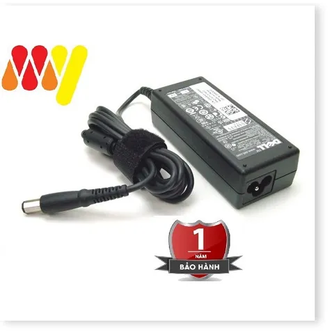 🔜 Sạc Laptop Dell 19.5V 3.34A (65w) chân kim to Chính Hãng 4110 4010 2421 2420 3450 4050 3521 (Adapter Dell 19.5V – 3.3