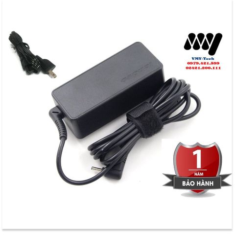 Sạc Laptop Lenovo 20V 2.25A Chân Nhỏ Chính Hãng - Adapter Ideapad 100-15IBY, 100-15IBD, 100-14IBY, Bảo Hành 9 Tháng