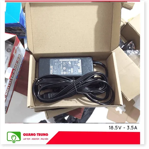🔜 Sạc Laptop Asus 19V - 4.7A 4.74a 90W Chân 2.5mm Cho mã K53 K53E K53S K52 K56 K55 K55V K55S Adapter kèm nguồn