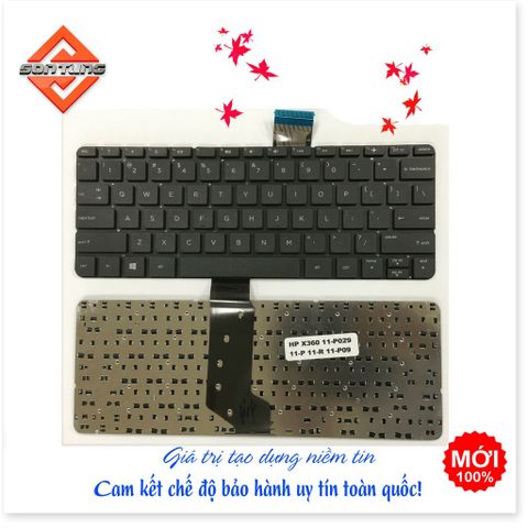 Bàn Phím Laptop HP Stream 11 US Layout - Độ Nhạy Cao, Chất Lượng Tốt - Bảo Hành Đổi Mới 09 Tháng