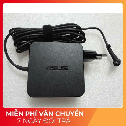 Sạc laptop Asus 19V 3.42A 65W chính hãng, vuông chân to 5.5*2.5mm - Phụ kiện laptop an toàn, tiết kiệm năng lượng
