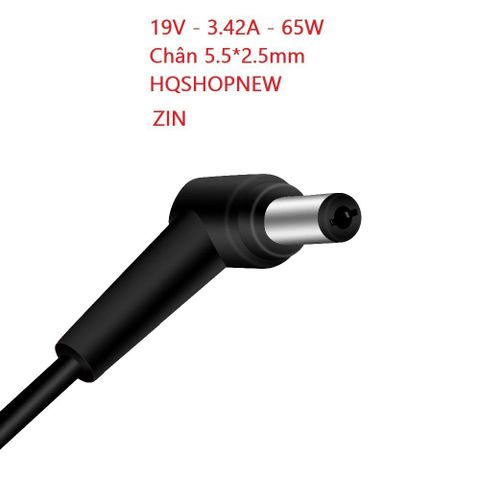 Sạc laptop Asus 19V 3.42A 65W chính hãng, vuông chân to 5.5*2.5mm - Phụ kiện laptop an toàn, tiết kiệm năng lượng