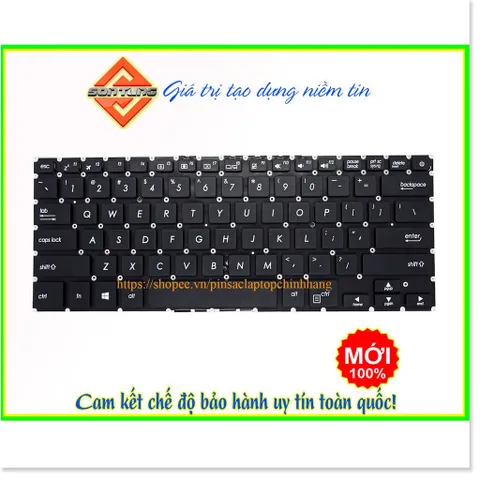 🔜 Bàn phím Laptop ASUS S410U asus vivobook S410 S410U S410UN S4000 S4000V có nút nguồn trên phím – Mới 100%