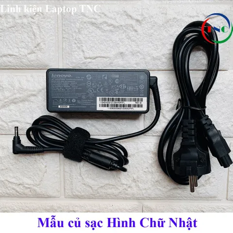 Sạc Laptop Lenovo IdeaPad 20V 3.25A hình Vuông chân nhỏ kích thước chân 4.0mm*1.7 mm PHỤ KIỆN LAPTOP