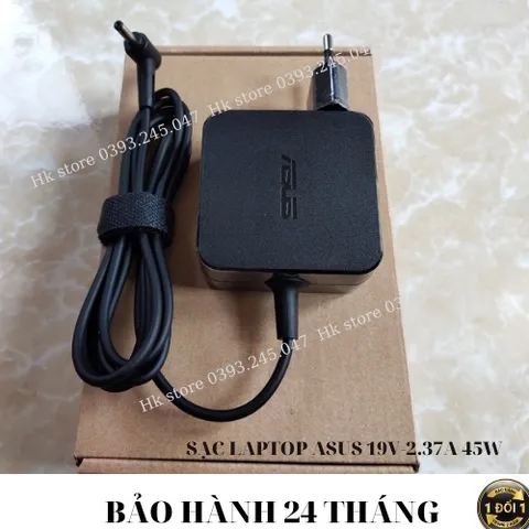 🔝 Sạc Laptop Asus 19V-3.42A/2.37A 45W Asus Zenbook X540 X541 UX410 S510 X510 A412 X541 X553 X441 A556 E502 X200