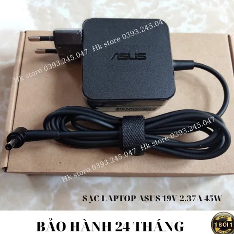🔝 Sạc Laptop Asus 19V-3.42A/2.37A 45W Asus Zenbook X540 X541 UX410 S510 X510 A412 X541 X553 X441 A556 E502 X200