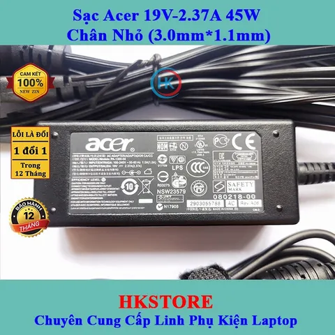 🔝 Sạc Laptop Asus 19V-3.42A/2.37A 45W Asus Zenbook X540 X541 UX410 S510 X510 A412 X541 X553 X441 A556 E502 X200