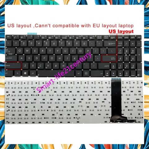 Bàn phím laptop Asus N56 N550L N550J N550JA N550JK N550JV N550LF PHỤ KIỆN LAPTOP