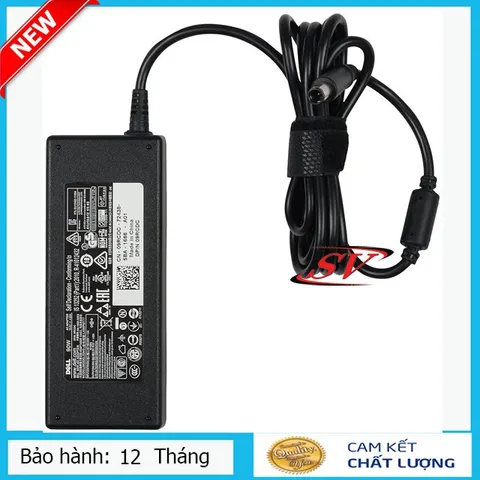 🔝 Sạc Laptop Dell 19.5V 4.62A / 19.5V 3,34a Chân Kim To hoặc chân kim nhỏ hàng zin - dây nguồn volex