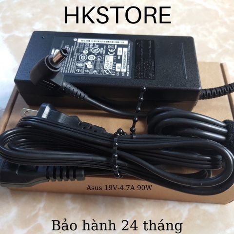 Sạc Laptop Asus 19V-4.7A 90W Chính Hãng cho U30 U31 U33 A40 A42 A43 Kèm Dây - Bảo Hành 24 Tháng
