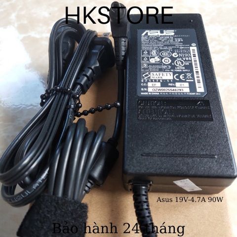 Sạc Laptop Asus 19V-4.7A 90W Chính Hãng cho U30 U31 U33 A40 A42 A43 Kèm Dây - Bảo Hành 24 Tháng