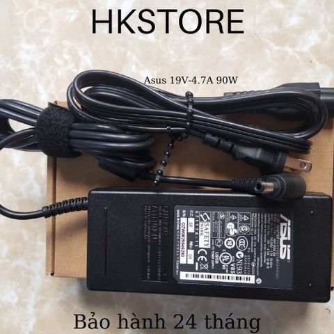 Sạc Laptop Asus 19V-4.7A 90W Chính Hãng cho U30 U31 U33 A40 A42 A43 Kèm Dây - Bảo Hành 24 Tháng