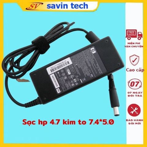 Sạc Laptop HP Chân Kim To 19V - 4.74A Zin Chính Hãng Bảo Hành 12 Tháng - Adapter Máy Tính Chất Lượng Cao